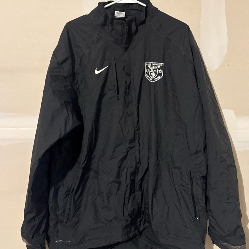 Nike Black Windbreaker Jacket for Men